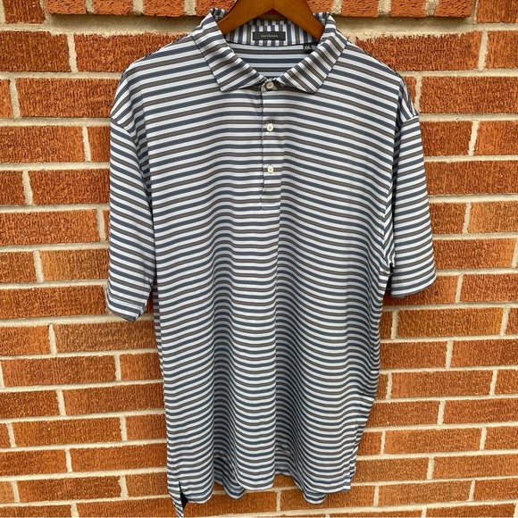 Turtleson Other - Turtleson Golf Polo Shirt Men’s XXL Multicolor Striped Performance Stretch